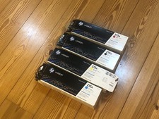 NEW OPEN BOX GENUINE HP 215A Toner Set: Black Cyan Yellow Magenta