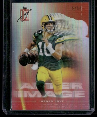 2024 Topps Signature Class - After Image Orange #AI-1 Jordan Love #/50
