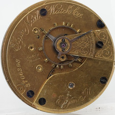 ELGIN 3706398 GRADE 73, 18s 7j POCKET WATCH MOVEMENT FOR REPAIR M7