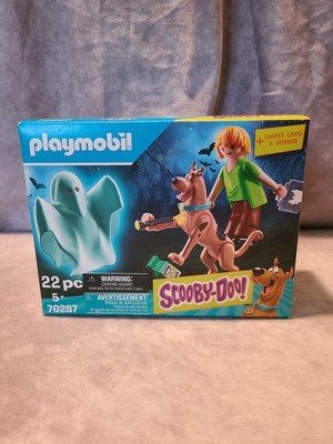 Playmobil Scooby Doo Glow in the Dark Ghost Set with Scooby and Shaggy 70287 NEW