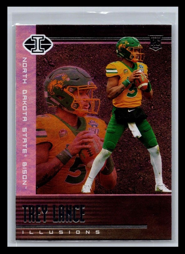 2021 Panini Chronicles Draft Picks #103 Trey Lance Pink