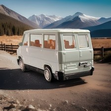 H0 1:87 Praline |  Fiat Ducato Transporter | Hellbau | EVP