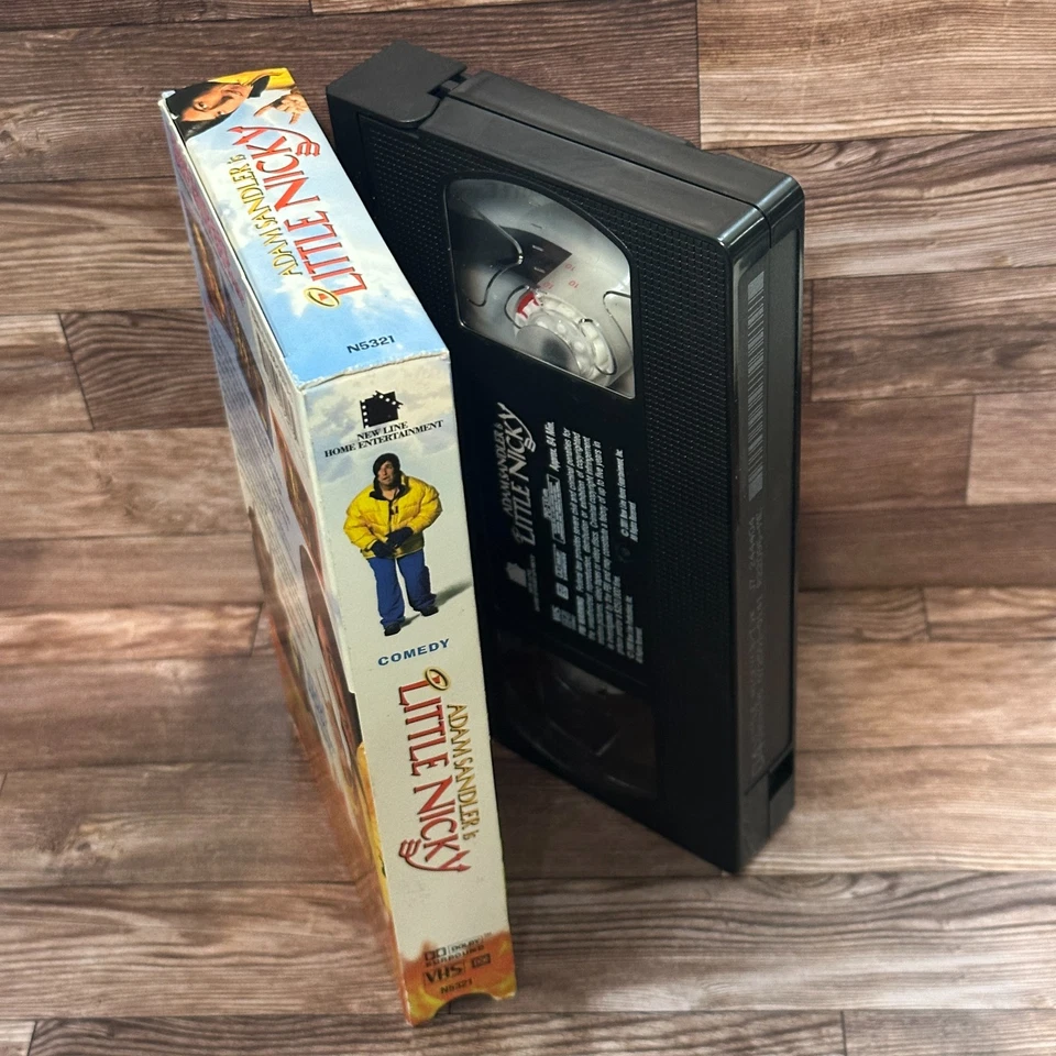 Little Nicky VHS Used Adam Sandler Comedy 2000 New Line Home Video - Image 3 of 3