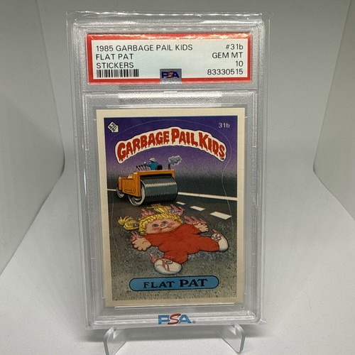 PSA 10 - 1985 Garbage Pail Kids OS1 Flat Pat #31b GEM MINT