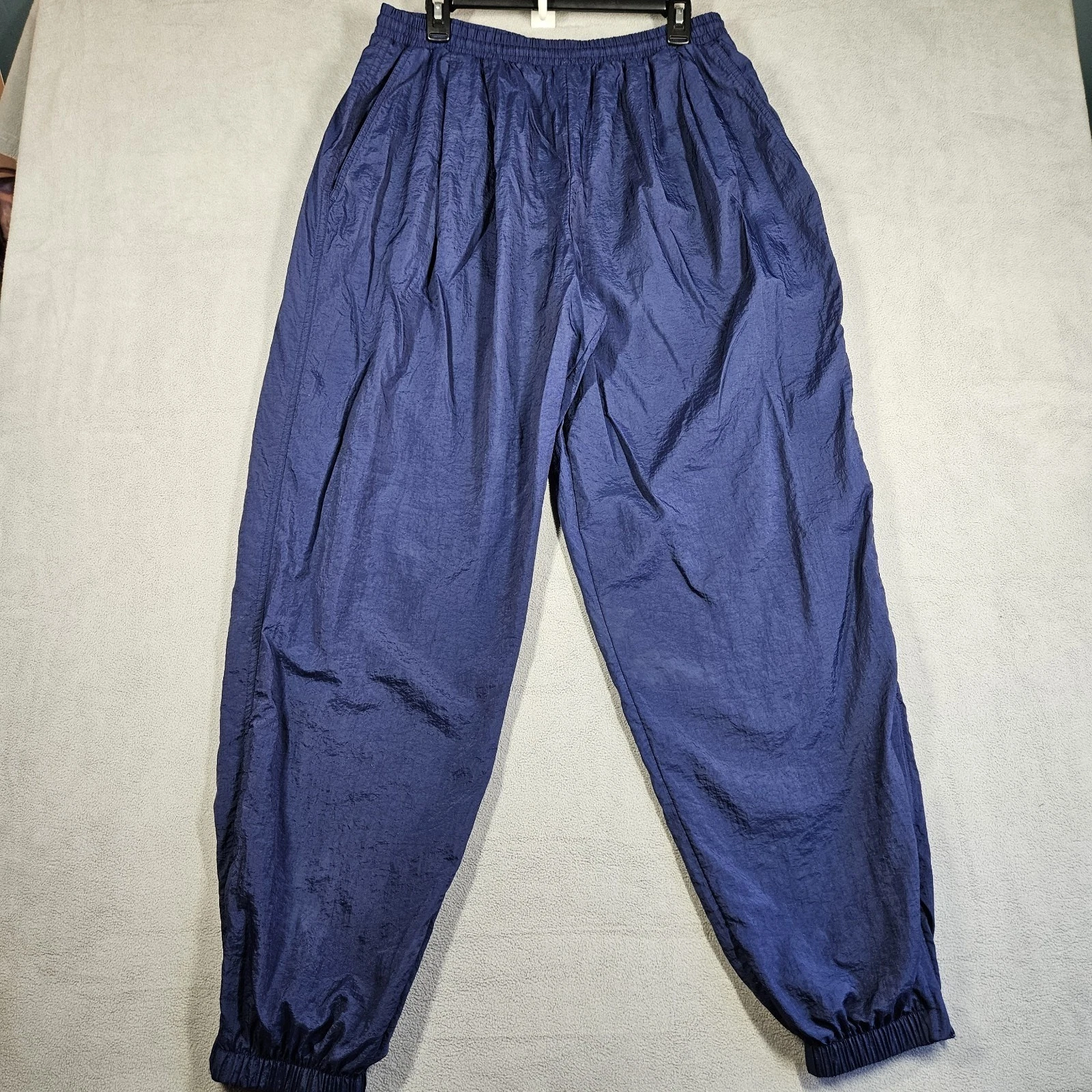 VTG 90s Nike Team Sports Nylon Windbreaker Pants Mens XL Zipper Baggy Mesh Liner