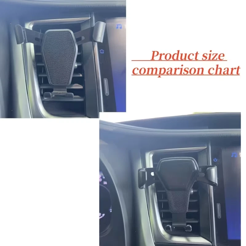 360° Universal Air Vent Mobile Phone Holder In Car Stand Cradle Mount GPS iPhone - Image 4 of 4