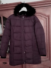 Damen Stepp -  Winter Jacke KAPALUA Gr. L warm gefüttert aubergine NEUWERTIG