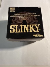 new in box Famous Walking Spring Toy Slinky box has edgewear see photos