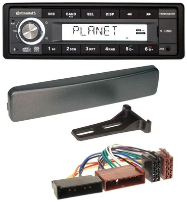 Continental USB 1DIN AUX DAB MP3 Autoradio für Ford Cougar Fiesta Mondeo Focus P - Bild 1 von 4