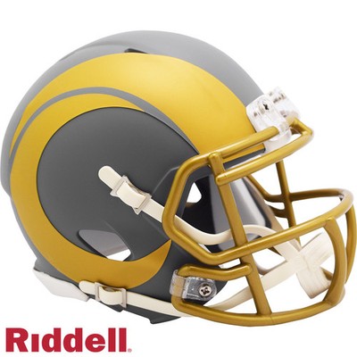 Los Angeles Rams Helmet Riddell Replica Mini Speed Style Slate ...