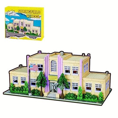 MOC The Simpsons Springfield Grundschule Modulbausteine 3500 Teile