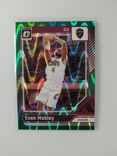 2024-25 Donruss Optic #121 Evan Mobley Green Seismic