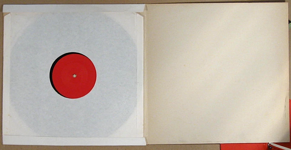 TUXEDOMOON rare 150 copies, disque "Just a papermoon", rock, new wave, EX/EX - Photo 4/4