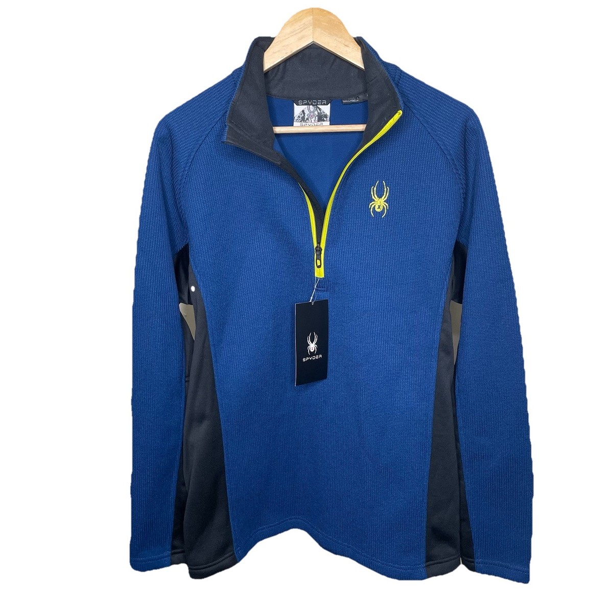 Men's Spyder Outbound 1/2 Zip Fleece Lined Pullover Sweater Jacket