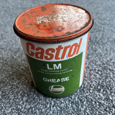 Vintage Castrol LM Fettdose 500g Display 