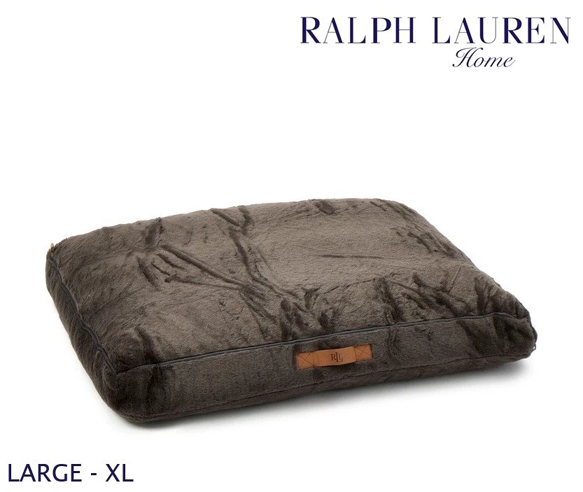 Ralph Lauren Deluxe Pet Bed 91x71cm LARGE XL XXL Dog Crate Cushion Soft £229