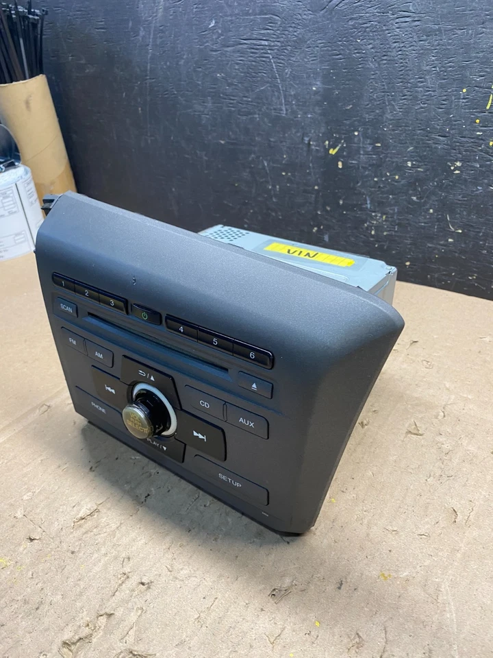 2012 Honda Civic Radio Climate Control Air Vent Bezel R8886 DG - Image 3 of 4