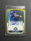 2023 Bowman Draft Chrome 1st Colt Emerson Auto Gold Shimmer /50 Seattle Mariners