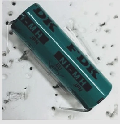 AKKU FÜR ORAL-B FDK Akku 4/5AA - 1,2V 1100 mAh OralB Triumph Ø14×Höhe 42 mm NiMH mit U-Lötfahne