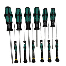 Wera Green Screwdriver Set 12pc Phillips & Slotted Lazer-Tip – Smoke Smell