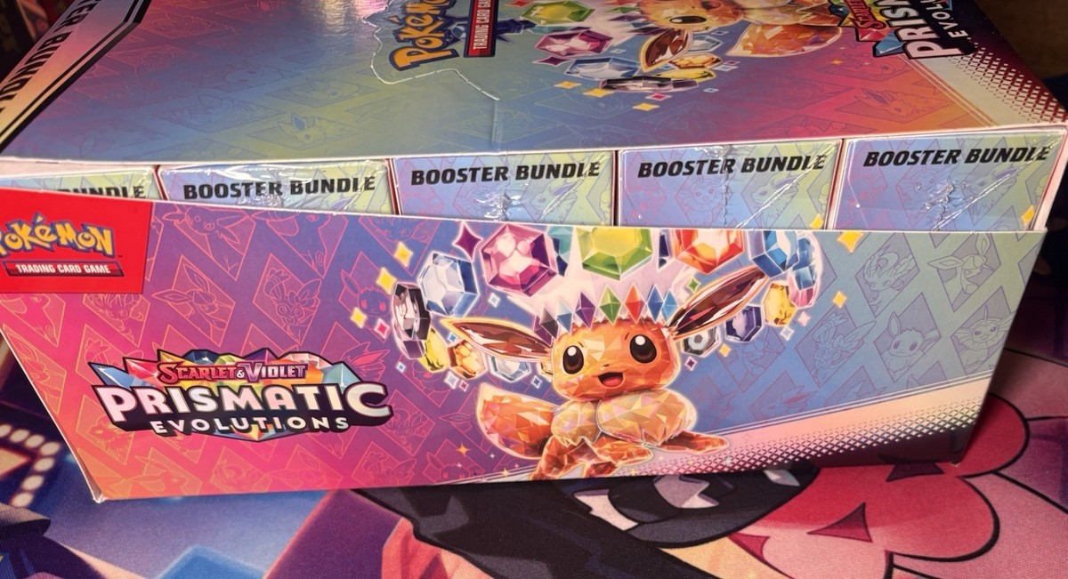 prismatic booster display box Amazon.com: Dinavio Crafthouse 2 Pack Prismatic Evolutions SPC Plastic  Protectors - 0.7mm Ultra Thick Display Protector main image 1