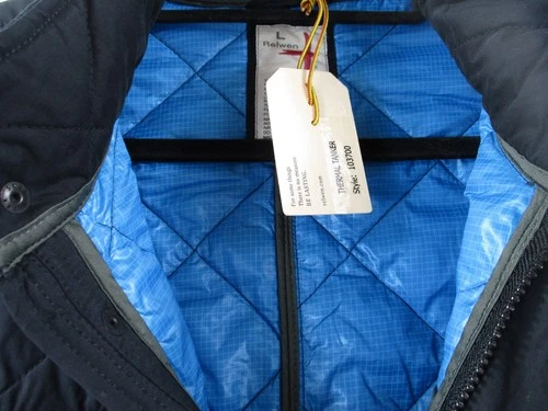 -NWT Relwen Quilted Thermal Tanker Jacket Men's Jacket No. 103700 Black Sz L image 8