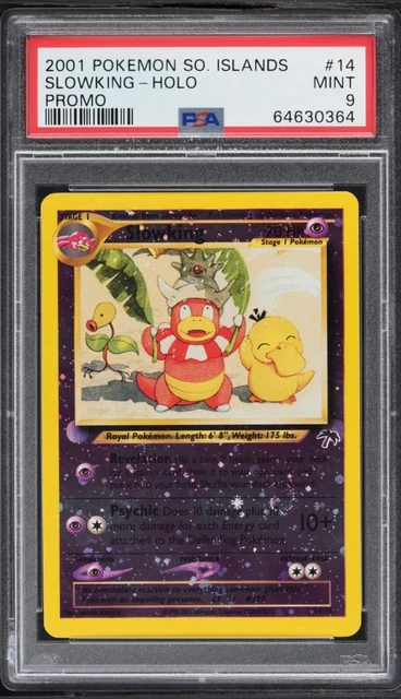 Pokemon 2001 Southern Islands Slowking Holo Promo #14 English PSA 9