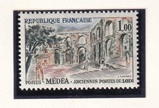 🦬Timbre France N°1318 - Luxe ** - Médéa - Portes de Lodi- MNH** - 1961🦬