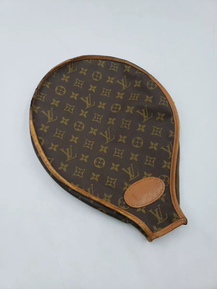 Louis Vuitton Vintage Retro LV Tennis Racket Cover Case Tennis Anyone?  Monogram