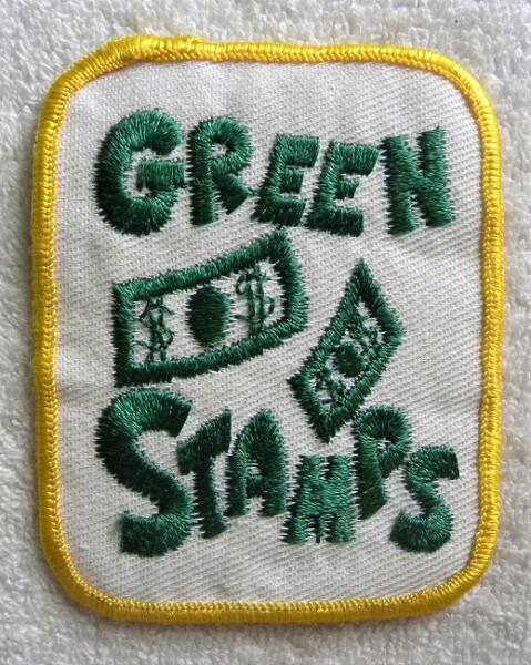 Vintage Green Stamps, S&H Green Trading Stamps Patch