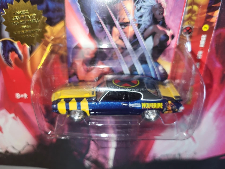 Johnny Lightning X-Men Wolverine Pontiac GTO Judge(✔️SHIPPED IN A BUBBLE MAILER) - Image 3 of 4