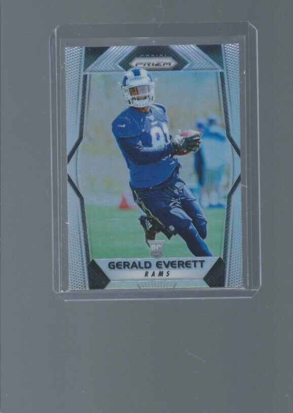 2017 PRIZM GERALD EVERETT ROOKIE SILVER PRIZM #241 CHARGERS-RAMS