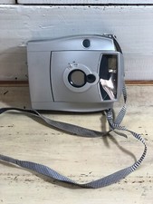Vtg Polaroid 1200FF 100mm Silver Camera with Strap - Untested