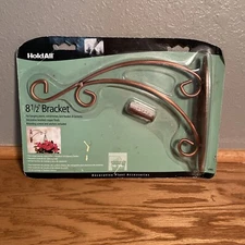 HoldAll Hanging Plant Bracket Plant Hanger 8.5”  Wall Planter Up To 10" Pot Size
