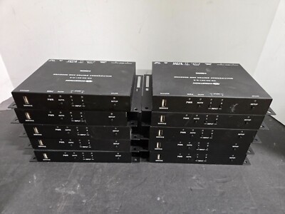 Lot of 10 Crestron HD-RX-201-C-E HDMI Multiformat Switch+ Receiver No AC Adapter