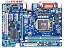 FOR Gigabyte GA-B75M-D3V 16G DDR3 Motherboard Tested 100 LGA1155/B75/VGA