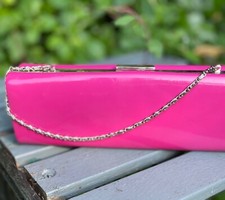 Pink Moda in Pele Cocktail Evening Bag. New