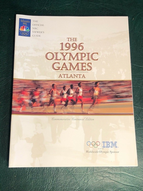 The Official NBC Viewers Guide to the 1996 Atlanta Olympic Games