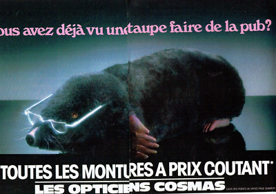 Werbung Advertising 1023 1986 Optiker Cosmas Fassungen Kostenpreis 2 Seiten