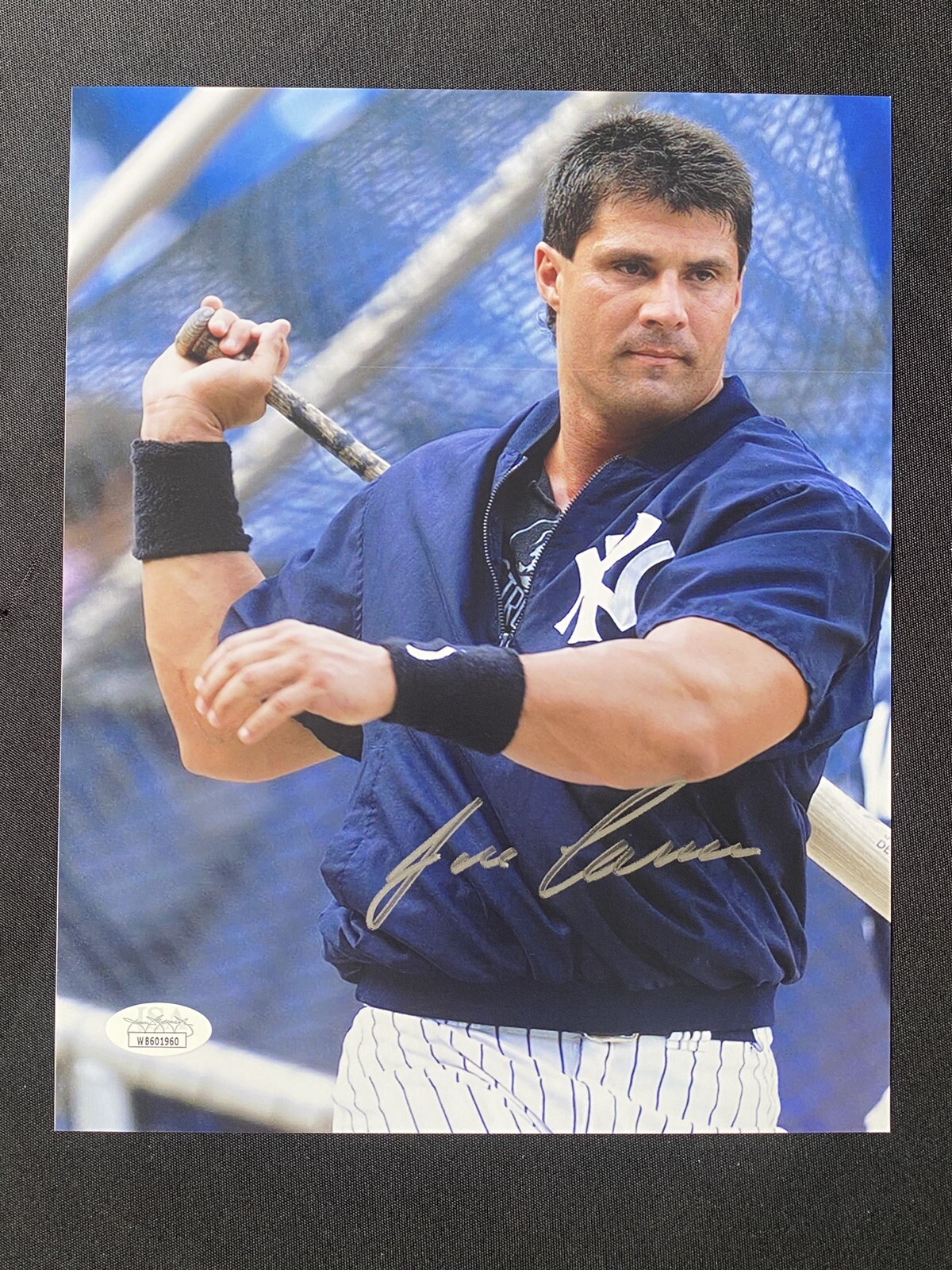 Jose Canseco Autographed Signed New York Yankees 40/40 Auto 8x10 Photo ~ JSA COA 
