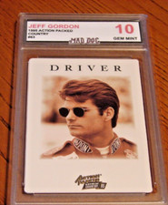 JEFF GORDON****1995 ACTION PACKED--Country--GEM Mint 10***NASCAR***Mad Dog