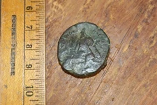 KUSHAN EMPIRE VIMA KADPHISES 16.64 G 27MM AE 90 - 100 AD KING/ SIVA