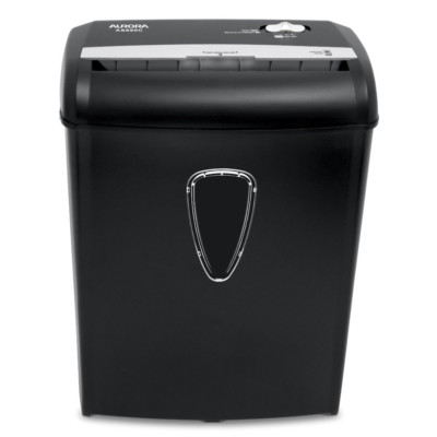 8-Sheet Cross-Cut Paper Shredder W/Wastebasket 2 Min Continuous Shredding Office