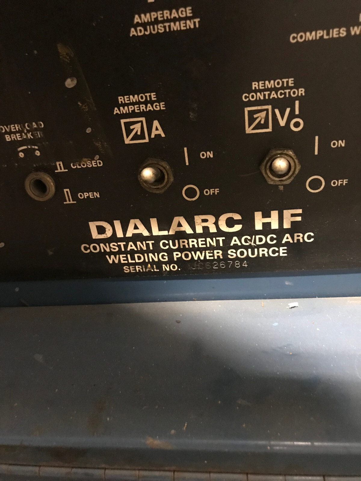 Miller Dialarc 250 HF AC/DC Tig, Stick, Welder Single Phase eBay