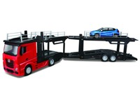 Burago 1/43 Lkw Bisarca Mercedes Actros 2545 Statisches Modell Diecast