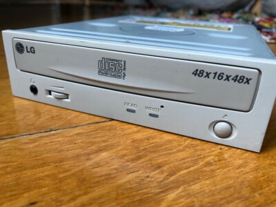 Vintage LG GCE-8480B CD-ROM CD-R CD-RW Reader Writer IDE / PATA ATAPI