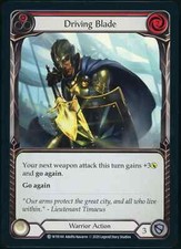 Driving Blade (Red) Foil - Flesh and Blood FaB - Welcome to Rathe - WTR144 - NM