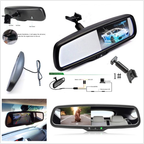 retrovisor LCD para automóvil de digital HD + soporte original |