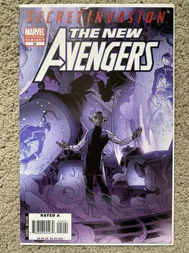 NEW AVENGERS #40 2ND PRINT F/VF SEE ALL PICS 1ST VERANKE MARVEL COMICS 2008