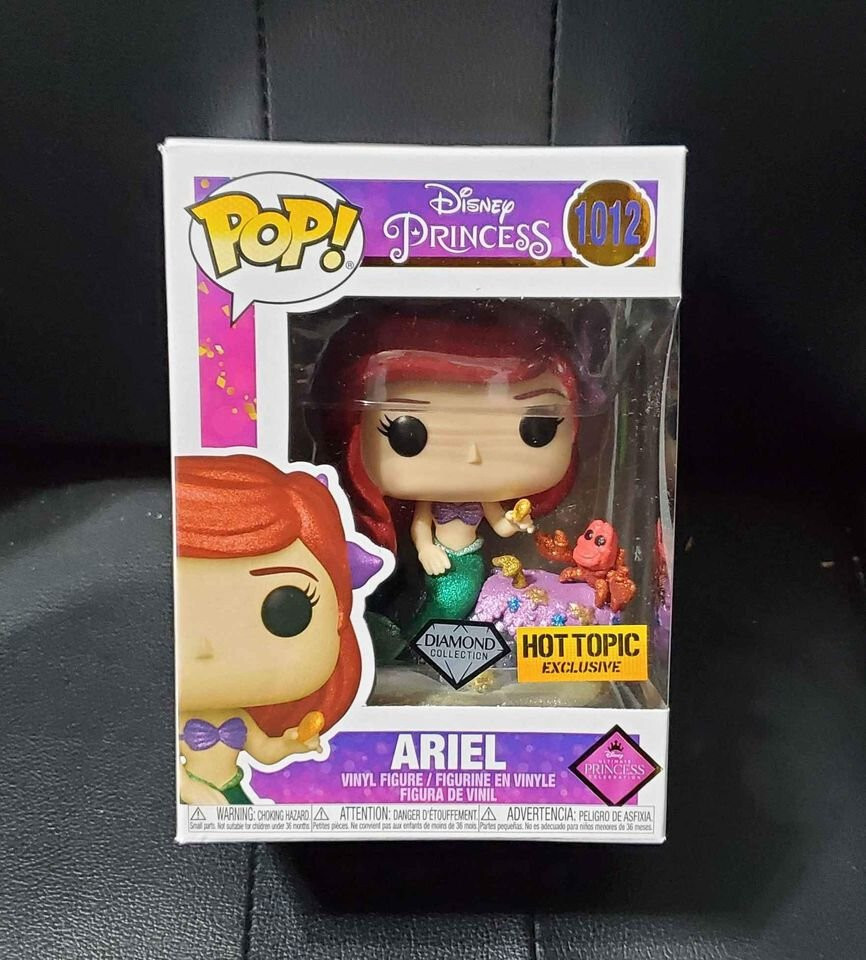 Funko Pop! Vinyl: Disney - Ariel (Diamond Glitter) - Hot Topic (Ht) (Exclusive)